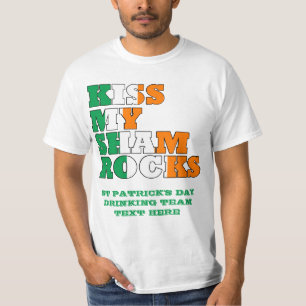 T-shirt Embrasse mes Shamrocks
