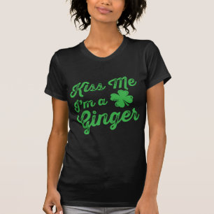 T-shirt Embrasse-moi Je suis un Ginger !