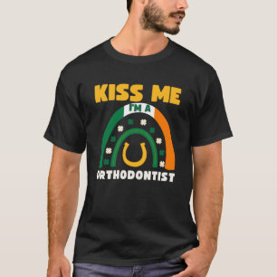 T-shirt Embrasse-moi Je suis un Jour de la Saint Patrick o