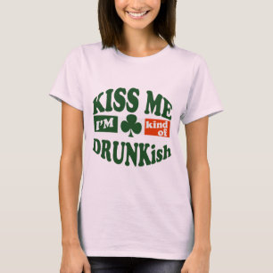 T-shirt Embrasse-Moi, Je Suis Un Peu Irrité