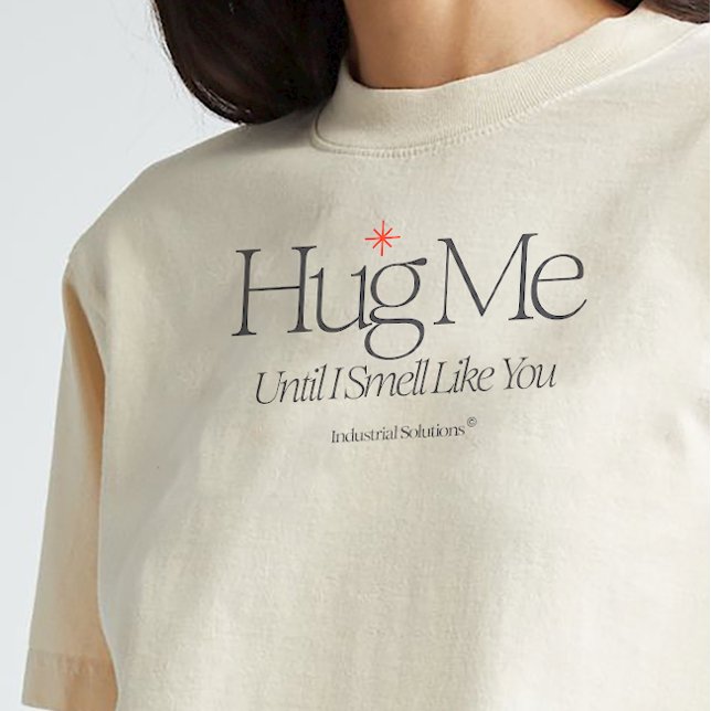 T-shirt "Embrasse-Moi Jusqu'À Ce Que Je Sens Comme Toi" Ch (Créateur téléchargé)