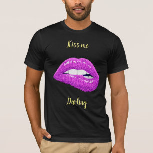 T-shirt Embrasse-moi ma chérie