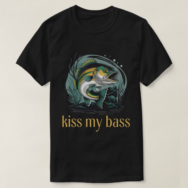 T-shirt Embrasse Mon Basse (Design devant)