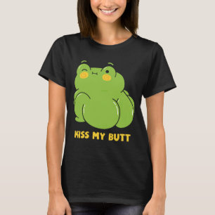 T-shirt Embrasse mon cul C'est la grenouille aquatique mag