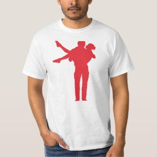 T-shirt Embrasse romantique Lifée par l'amour