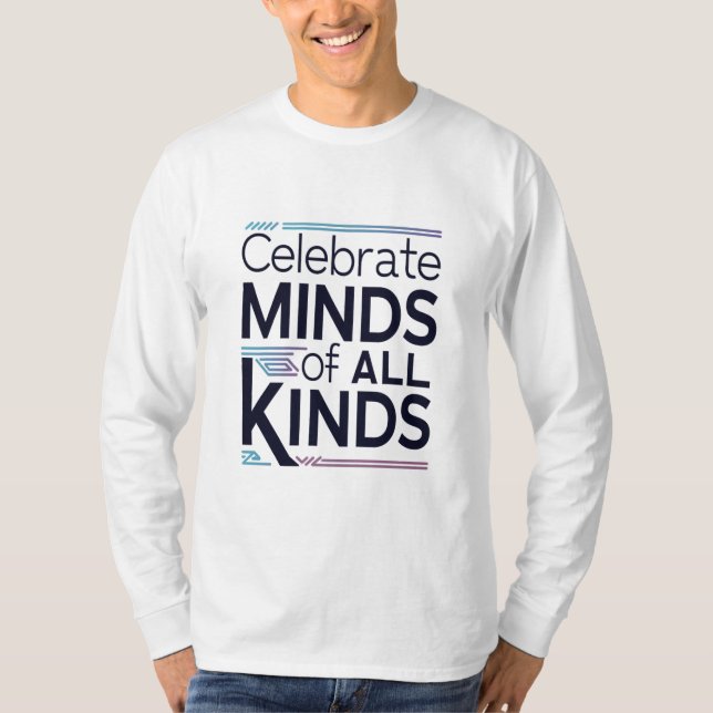 T-shirt "Embrassez chaque esprit : Célébrez les esprits de (Devant)