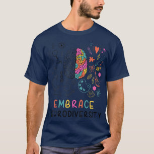 T-shirt Embrassez la neurodiversité ChemiseÉducation et di