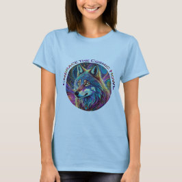 T-shirt Embrassez le loup de Howl cosmique