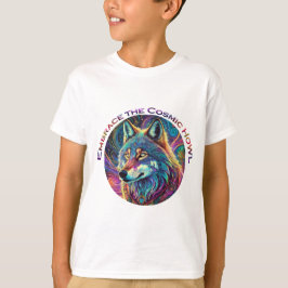 T-shirt Embrassez le loup de Howl cosmique