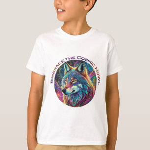 T-shirt Embrassez le loup de Howl cosmique