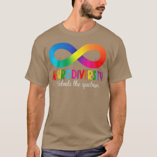 T-shirt Embrassez le spectre de la neurodiversité ASD ADHD