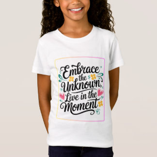 T-Shirt Embrassez l'inconnu - Ado fille Tee