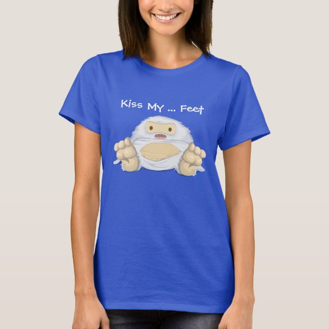 T-shirt Embrassez mes pieds (Devant)