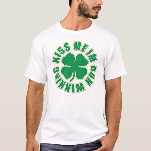 T-shirt Embrassez-moi Im Duh gagnant (Devant)