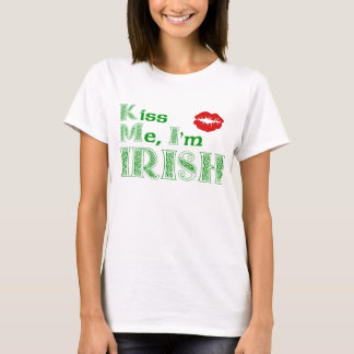 T-shirt Embrassez-moi, Im Irlandais