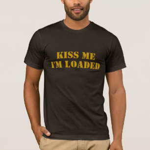 T-shirt EMBRASSEZ-MOI, je SUIS CHARGÉ