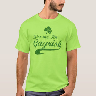 T-shirt Embrassez-moi, je suis Gayrish