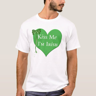 T-shirt Embrassez-moi l'Irlandais Im