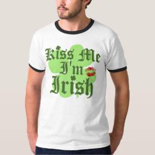 T-shirt Embrassez-moi que je suis classique irlandais