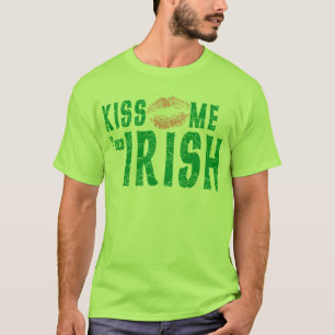 T-shirt Embrassez-moi que je suis irlandais