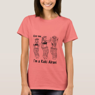 T-shirt Embrassez-moi que je suis un Kuki Airani