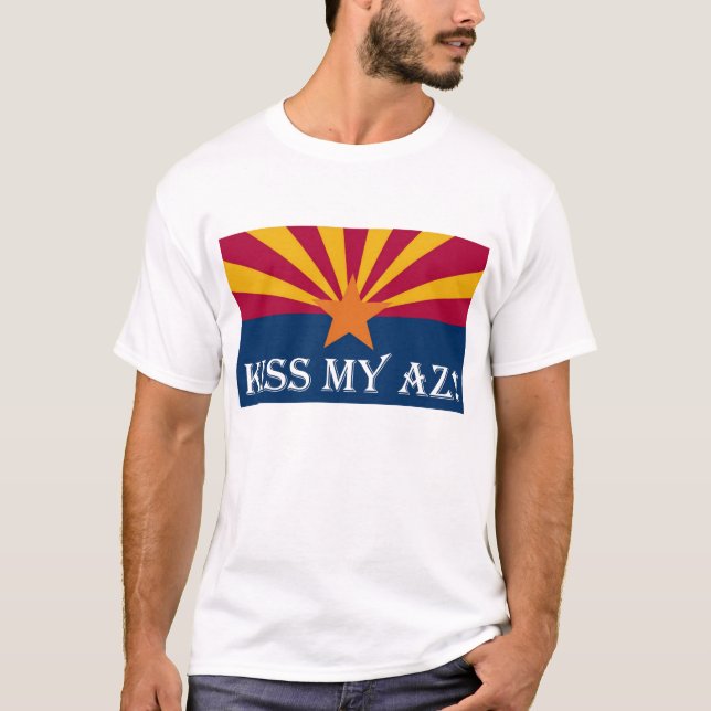 T-SHIRT EMBRASSEZ MON AZ ! (Devant)