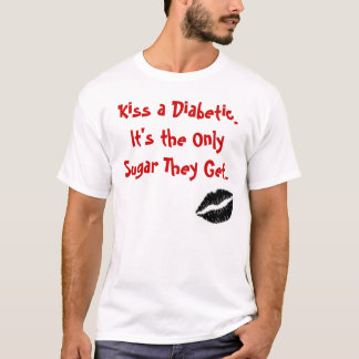 T-shirt Embrassez un diabétique