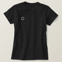 T - SHIRT EMBROIDERED FRAUEN'S ART&DESIGN STIL