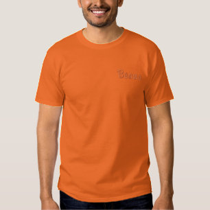 T SHIRT EMBROIDERED MÄNNER STIL DESIGN