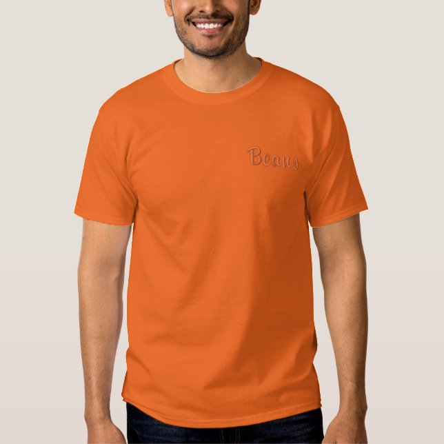 T SHIRT EMBROIDERED MÄNNER STIL DESIGN (Vorderseite)