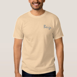 T SHIRT EMBROIDERED MÄNNER STIL DESIGN