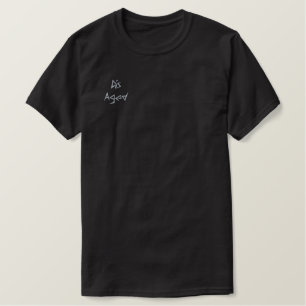 T SHIRT EMBROIDERED MÄNNER STIL DESIGN