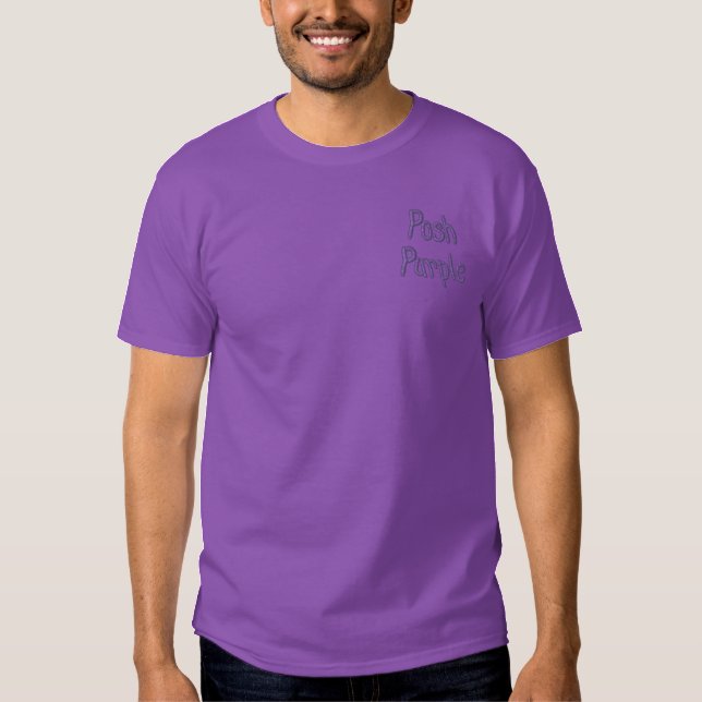 T SHIRT EMBROIDERED MÄNNER STIL DESIGN (Vorderseite)