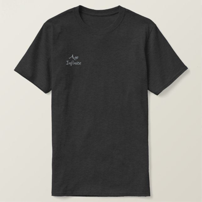T SHIRT EMBROIDERED MÄNNER STIL DESIGN (Design vorne)