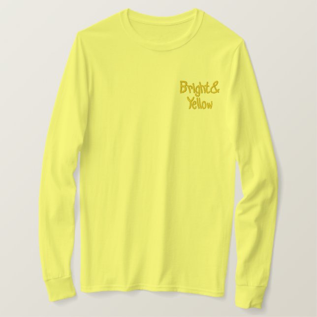 T SHIRT EMBROIDERED MÄNNER STIL DESIGN (Design vorne)