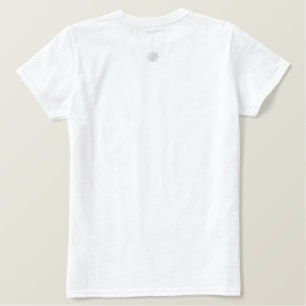T SHIRT EMBROIDERIERTE FRAUEN STILGESTALTUNG