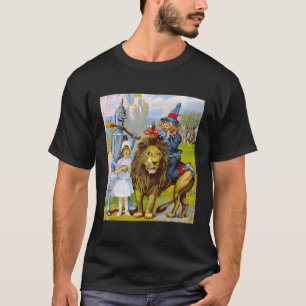 T-shirt Emerald City Oz Tin Lion Scarecrow Dorothy Wizard