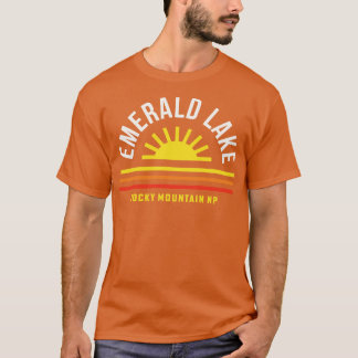 T-shirt Emerald Lake Rocky Mountain National Park Souvenir