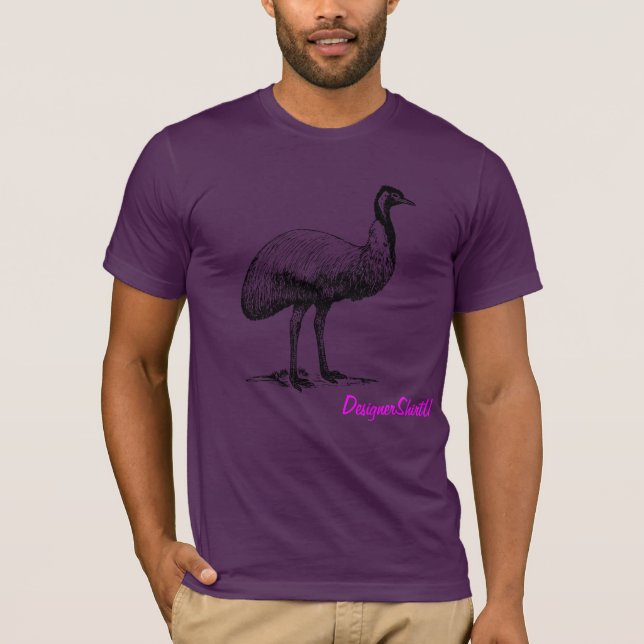 T-shirt Émeu de mouche (Devant)
