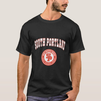 T-shirt Émeutes rouges du lycée de South Portland