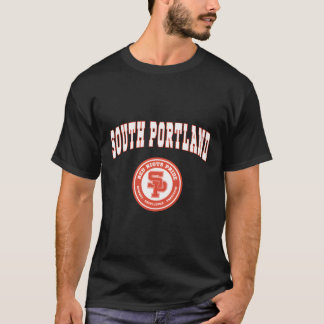 T-shirt Émeutes rouges du lycée de South Portland