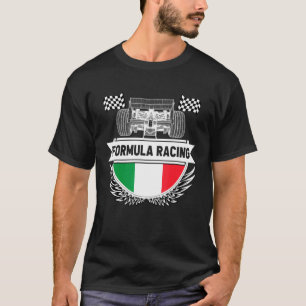 T-shirt Emilia Romagna Auto Race Italie Drapeau Formule Ra