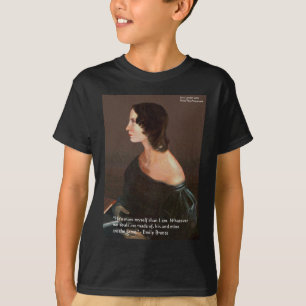 T-shirt Emily Brontë "Âmes semblables" Cadeaux et Cartes d