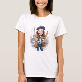 T-shirt Emily em Paris sticker