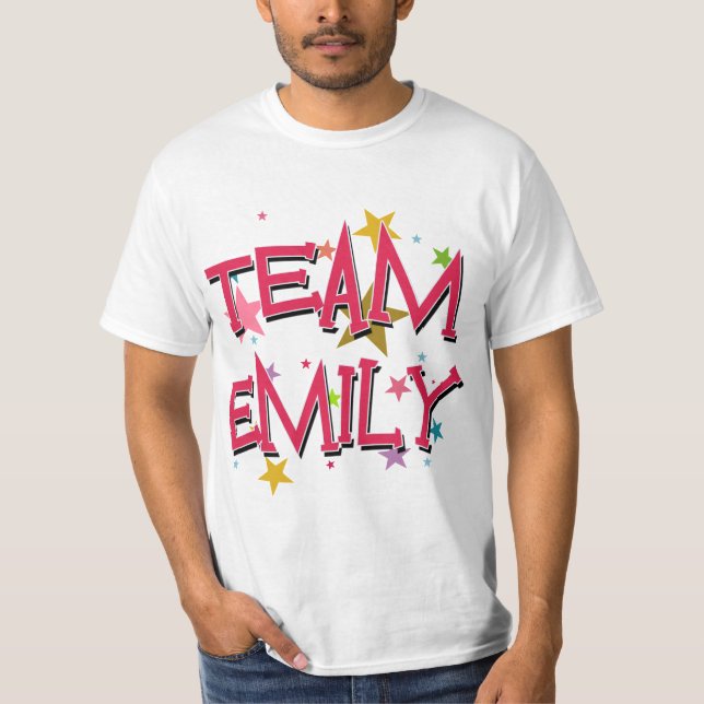T-shirt EMILY Team Emily (Devant)