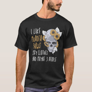 T-shirt Émissions de faits divers amusants pour les amis