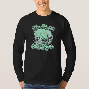 T-shirt Emmène-moi à la rivière Vintage Fly Fishing Rivièr
