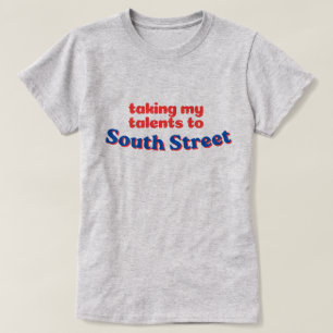 T-shirt Emmener mes talents à South Street   Philly bball