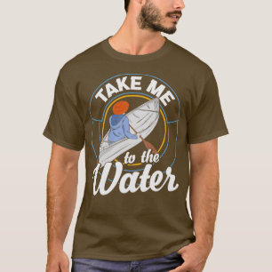 T-shirt Emmenez-Moi Au Canoë Water Retro