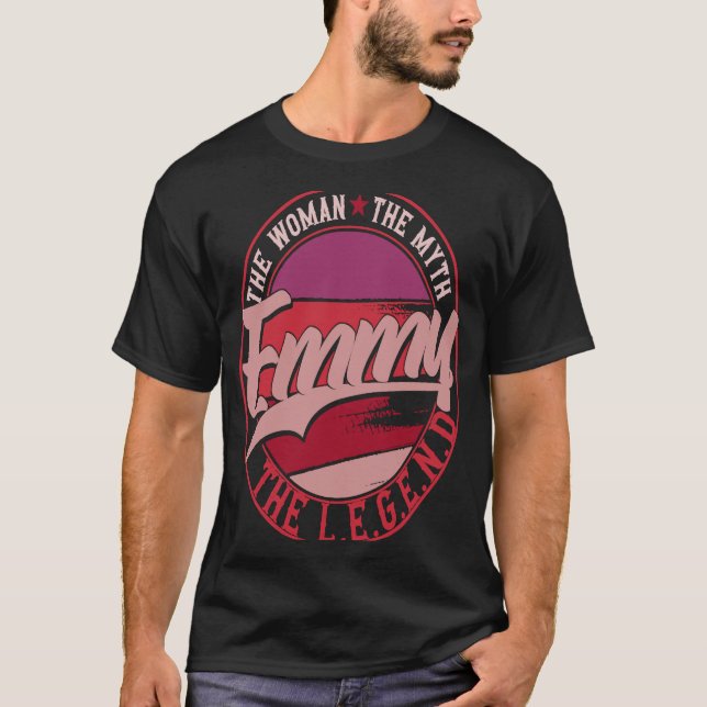 T-shirt Emmy la Dame du Mythe la Légende (Devant)
